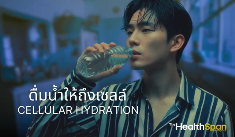 ดื่มน้ำให้ถึงเซลล์ ทำความรู้จัก Cellular Hydration