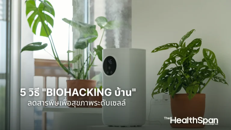 5 วิธี Biohacking บ้าน ลดสารพิษเพื่อสุขภาพระดับเซลล์