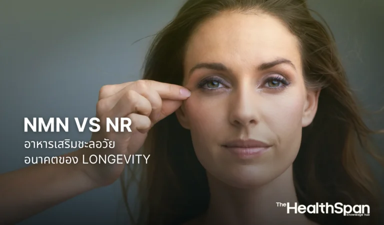 NMN vs NR อาหารเสริมชะลอวัย ตัวไหนคืออนาคตของ Longevity